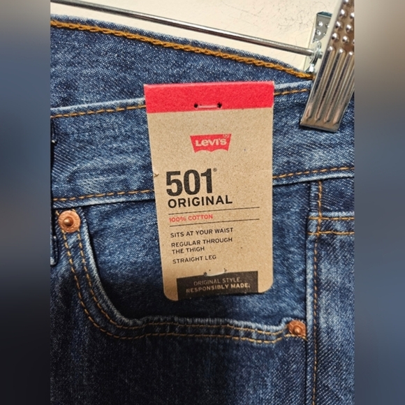 Men's LEVI'S 501 Jeans - Picture 2 of 7